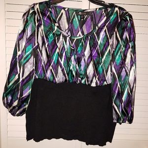 AB Studio dressy top size XL